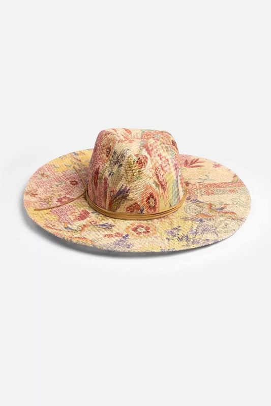 PAULA PRINTED BEACH HAT