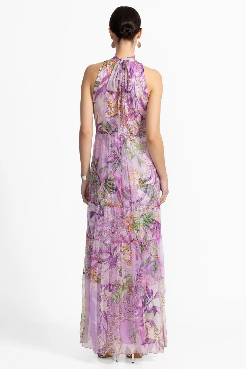 RIONA HALTER MAXI DRESS