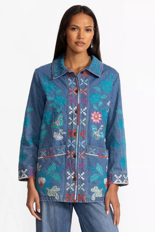 LONG DENIM WORKER JACKET