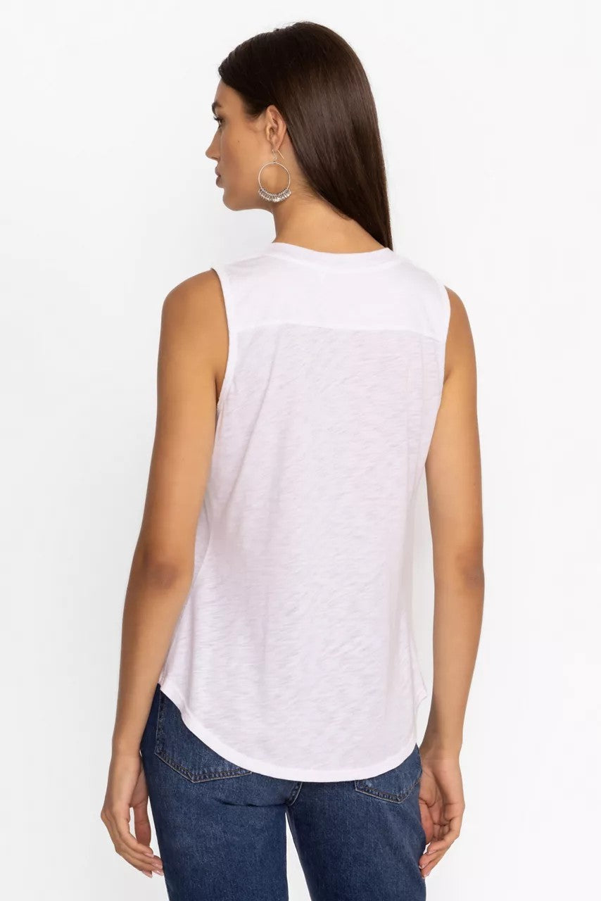 SLUB JERSEY HI LOW TANK
