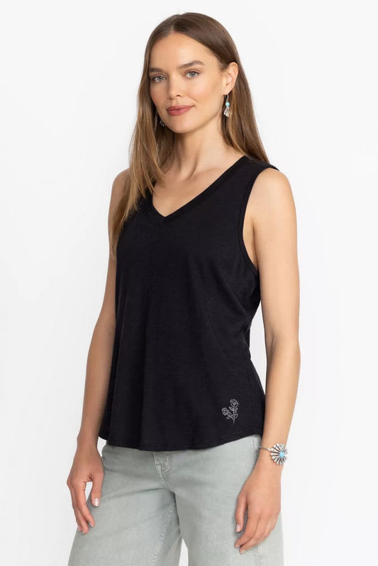 SLUB JERSEY HI LOW TANK