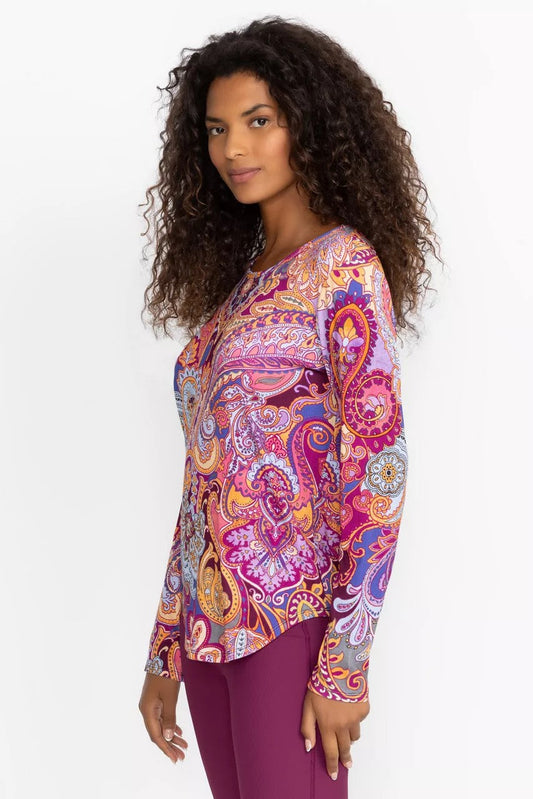BEE ACTIVE RIBBED LONG SLEEVE TEE