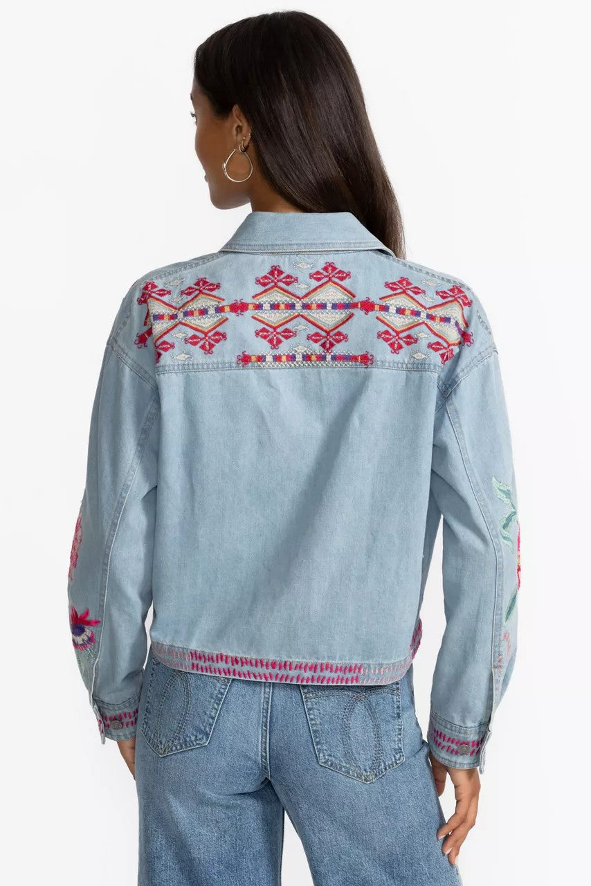 CROPPED DENIM JACKET