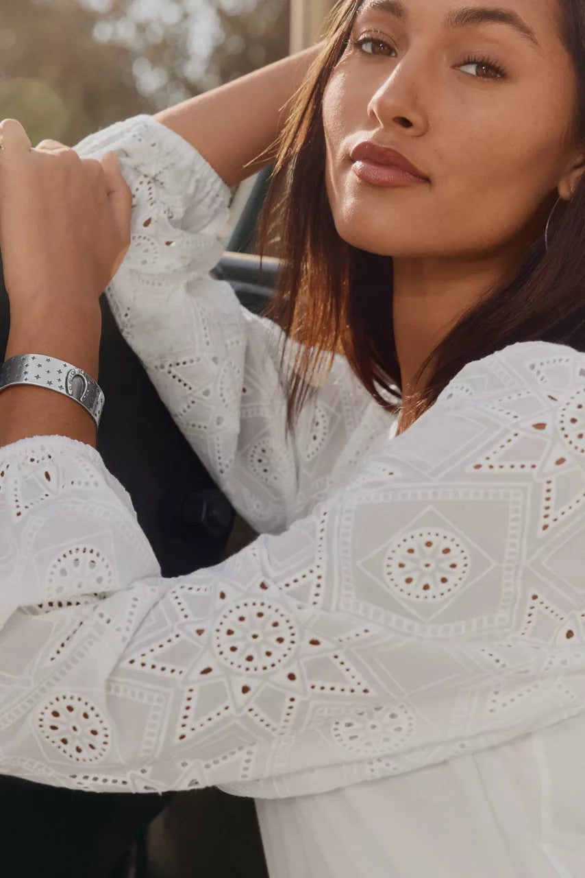 NORA LONG SLEEVE EASY TEE