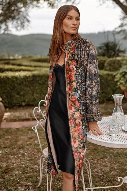 ZIP UP ROBE