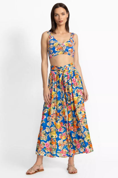 PAULINE PALAZZO CROPPED PANT