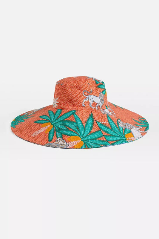 JW X PAOLITA REVERSIBLE BEACH HAT