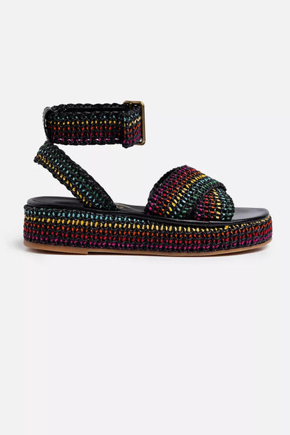 RAFFIA SANDAL