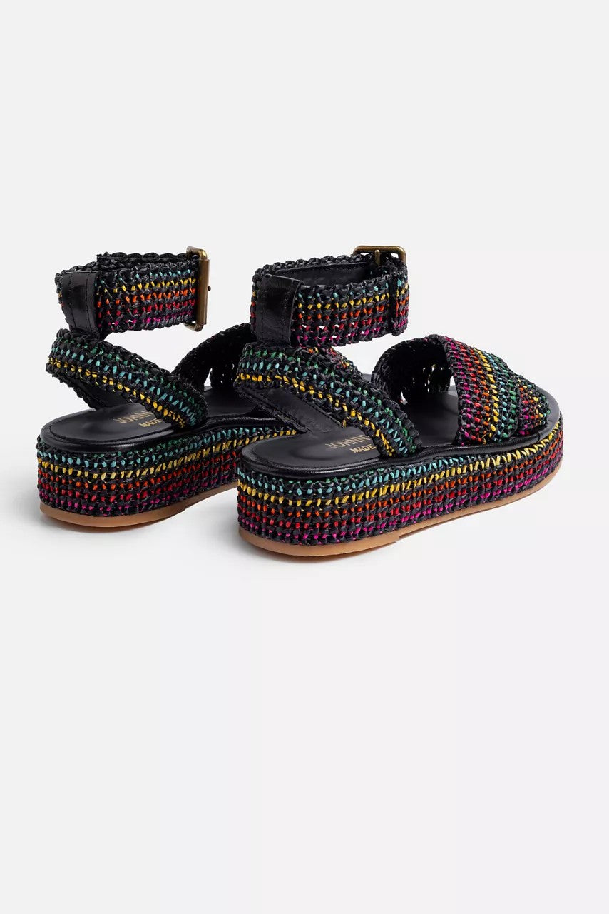 RAFFIA SANDAL