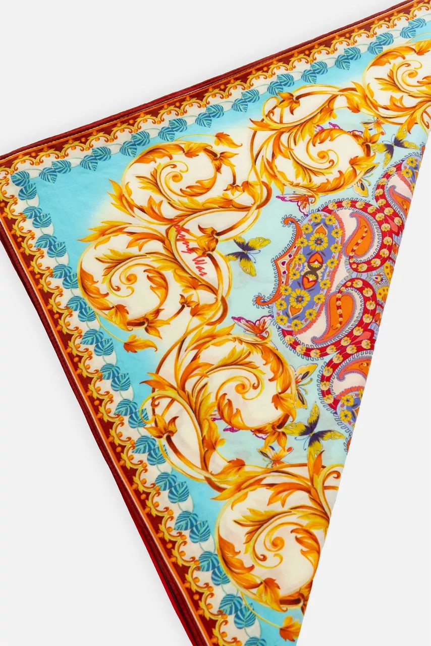 SCROLL HEAD SCARF