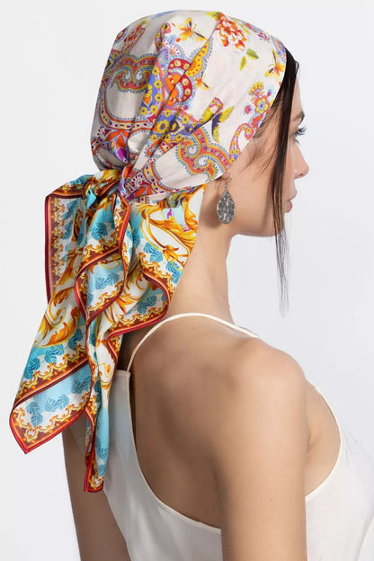 SCROLL HEAD SCARF