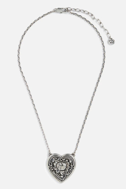 ANTIQUE HEART PENDANT NECKLACE