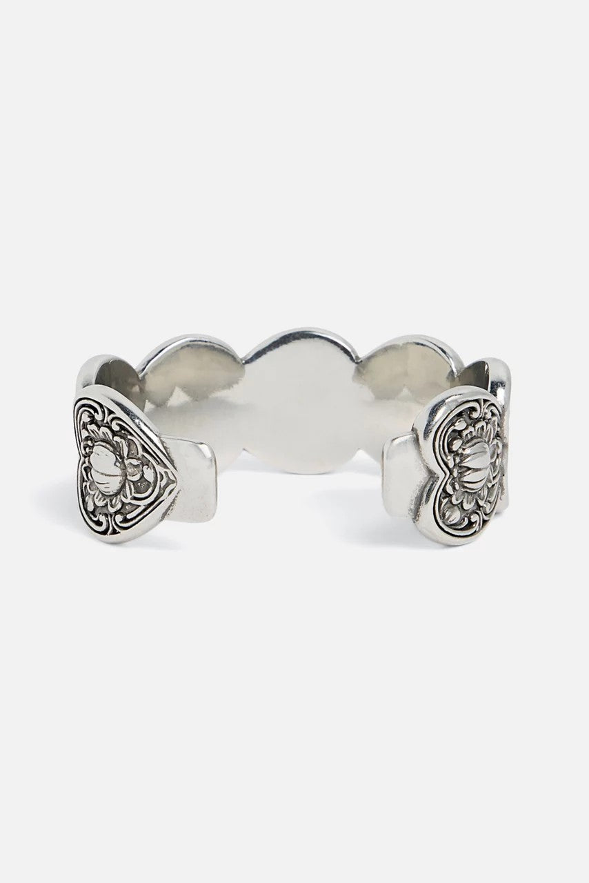 ANTIQUE HEART CUFF BRACELET