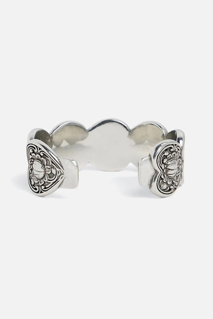 ANTIQUE HEART CUFF BRACELET