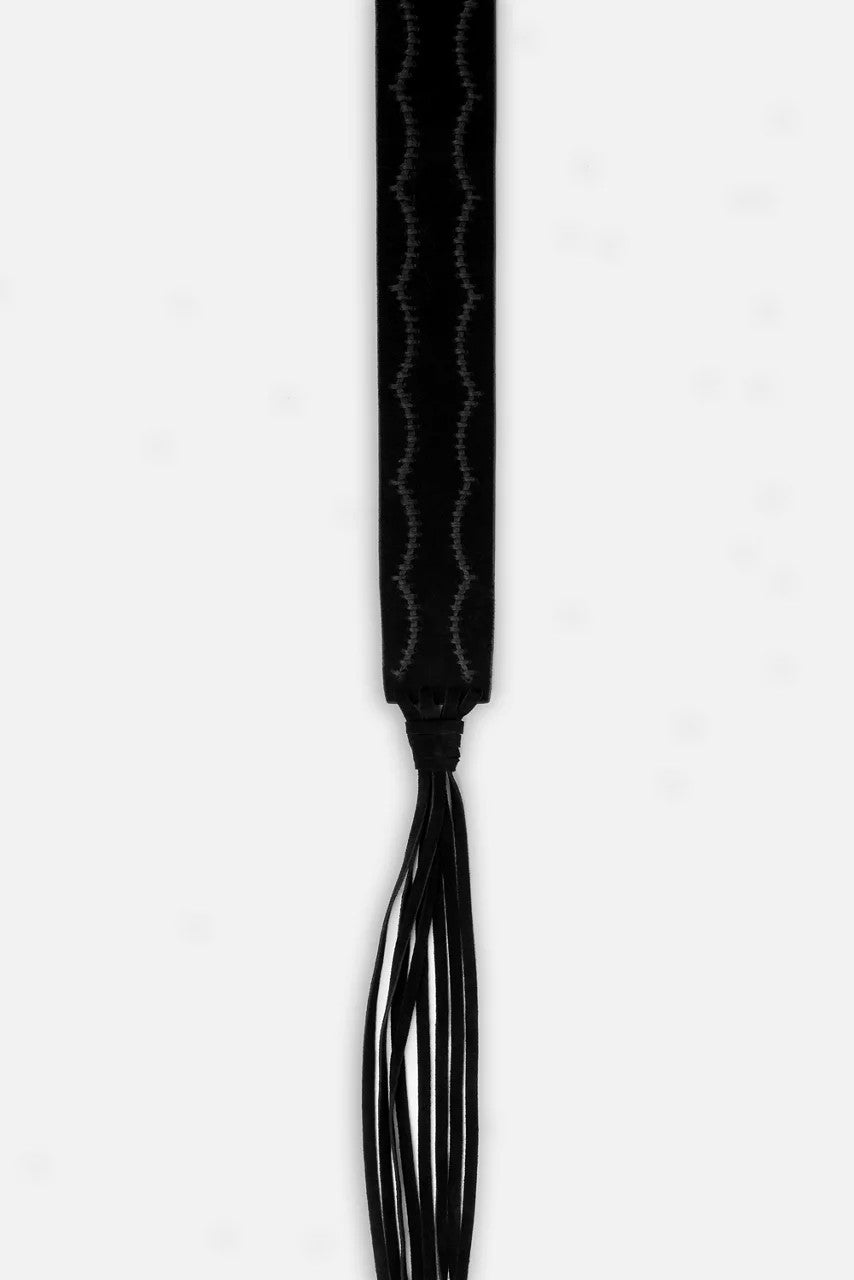 PETTINE ITALIAN SUEDE TASSEL BELT