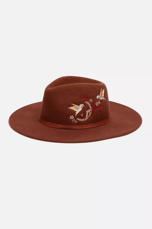 HUMMINGBIRD FEATHER HAT