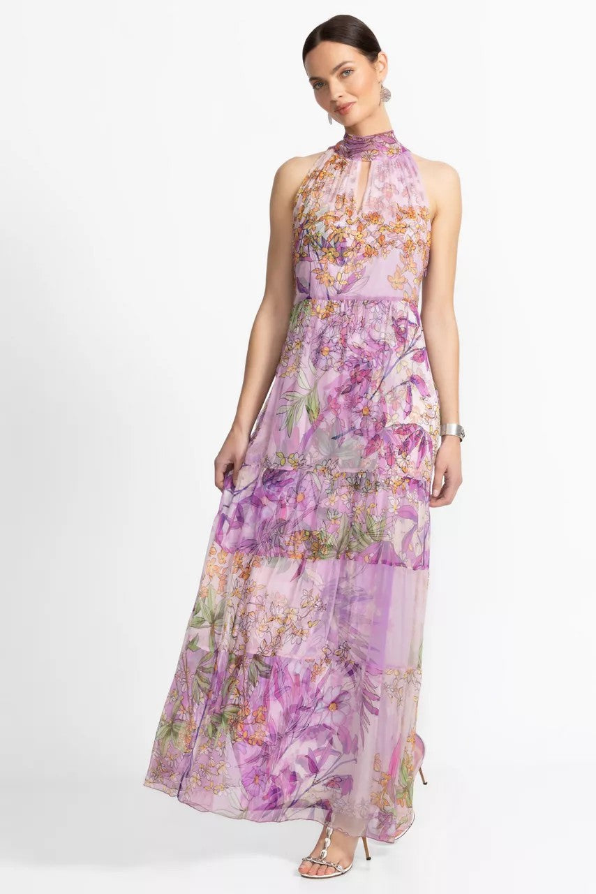 RIONA HALTER MAXI DRESS
