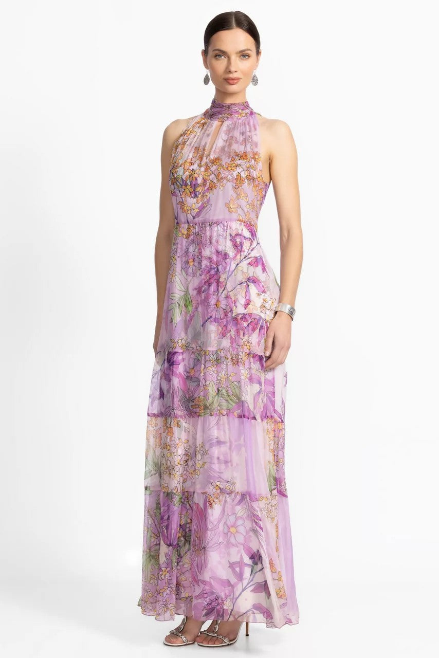 RIONA HALTER MAXI DRESS