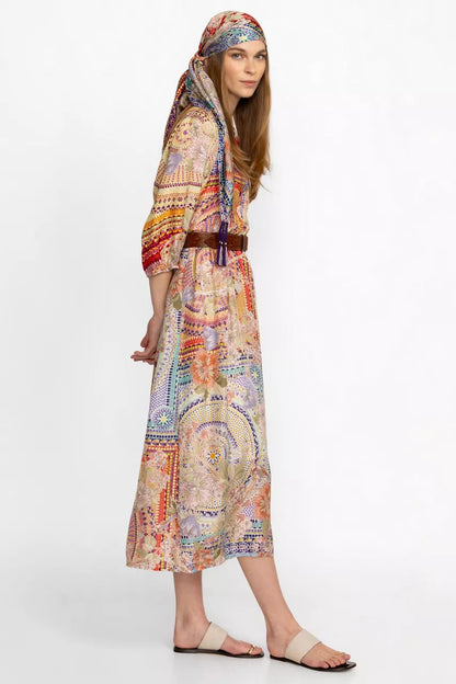GARDEN MOSAIC SCARF
