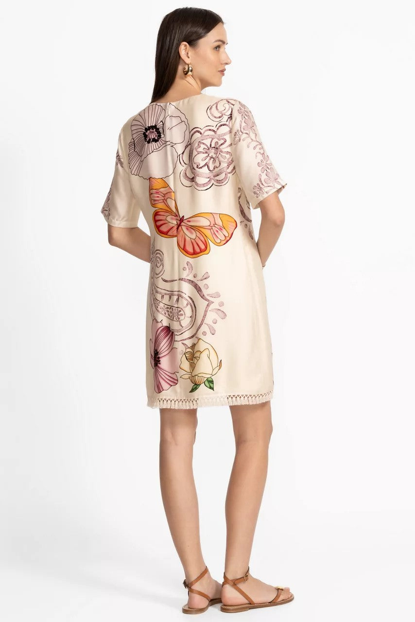DAISEE FRINGE MINI DRESS