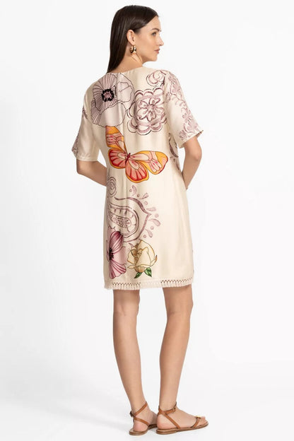 DAISEE FRINGE MINI DRESS