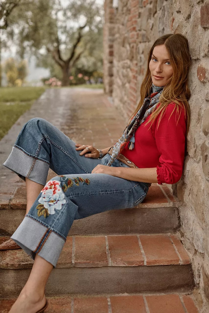THE ANKLE WIDE LEG JEAN