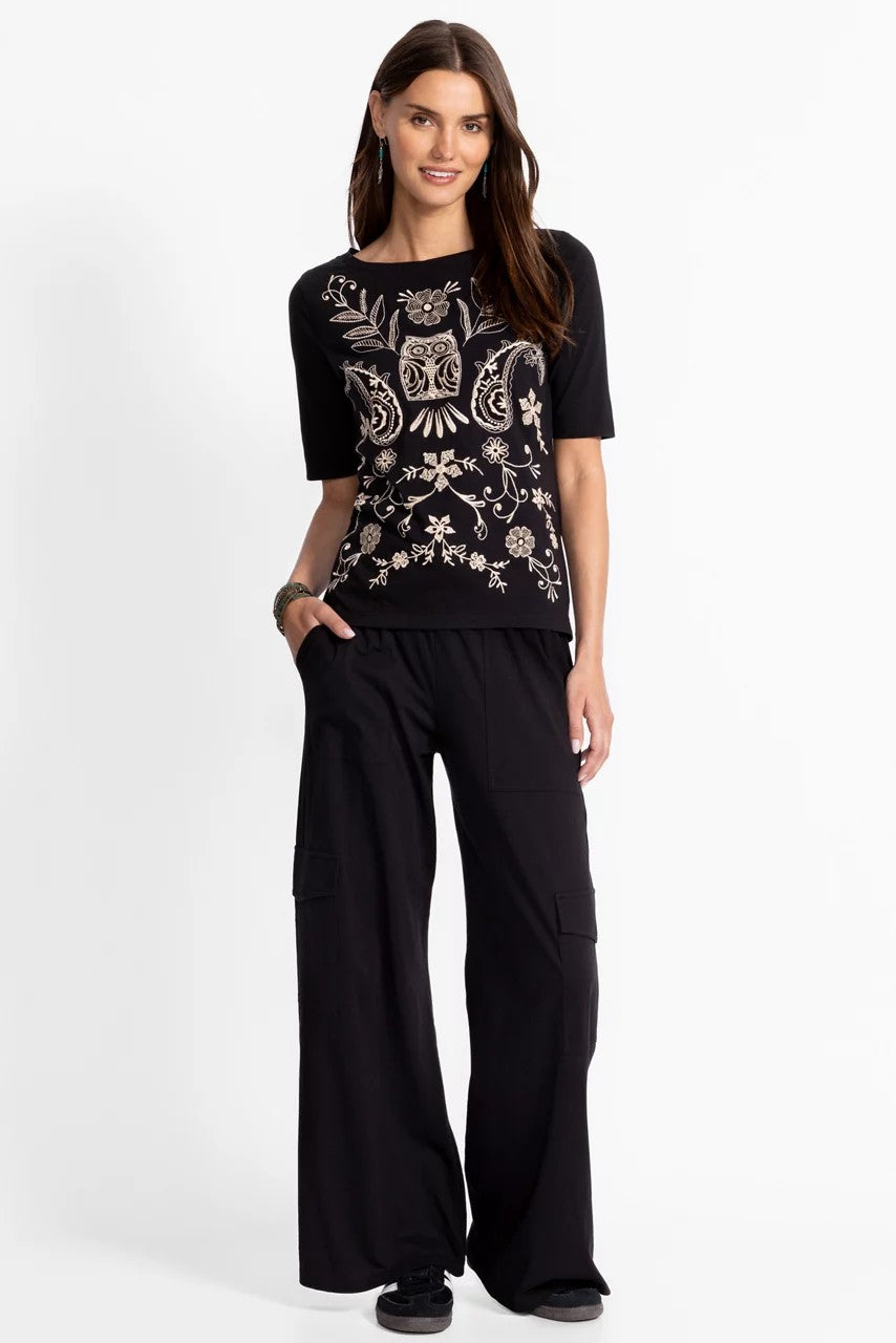 KNIT DRAWSTRING CARGO PANT