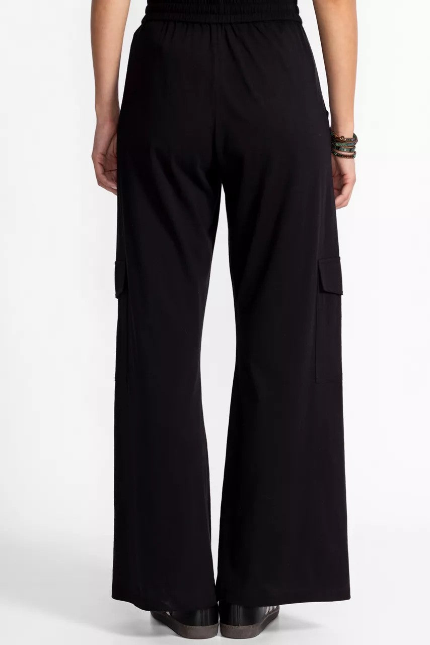 KNIT DRAWSTRING CARGO PANT