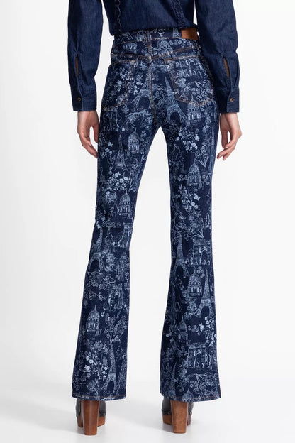 THE STRAIGHT FLARE JEAN