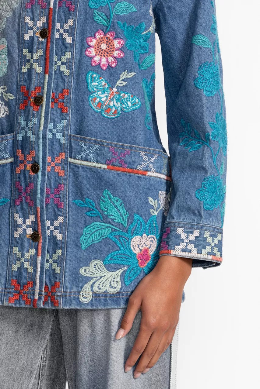 LONG DENIM WORKER JACKET