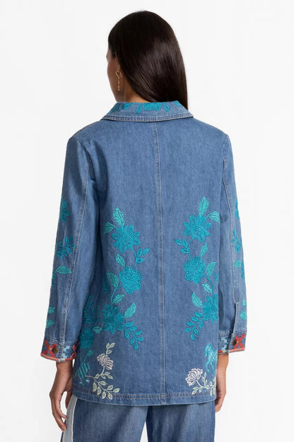 LONG DENIM WORKER JACKET