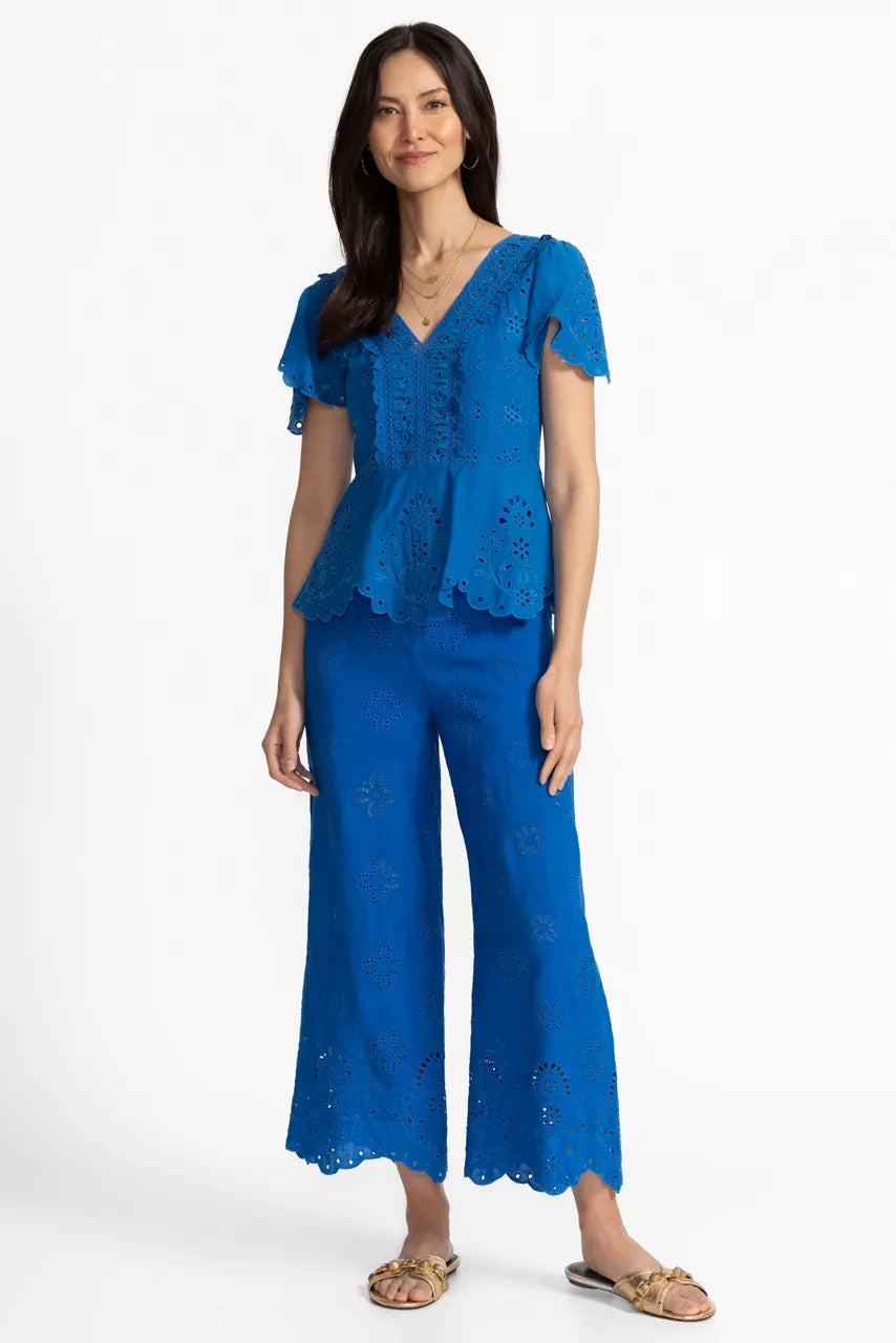 ELIZABETH PEPLUM BLOUSE