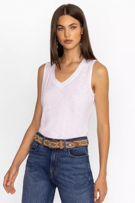 SLUB JERSEY HI LOW TANK