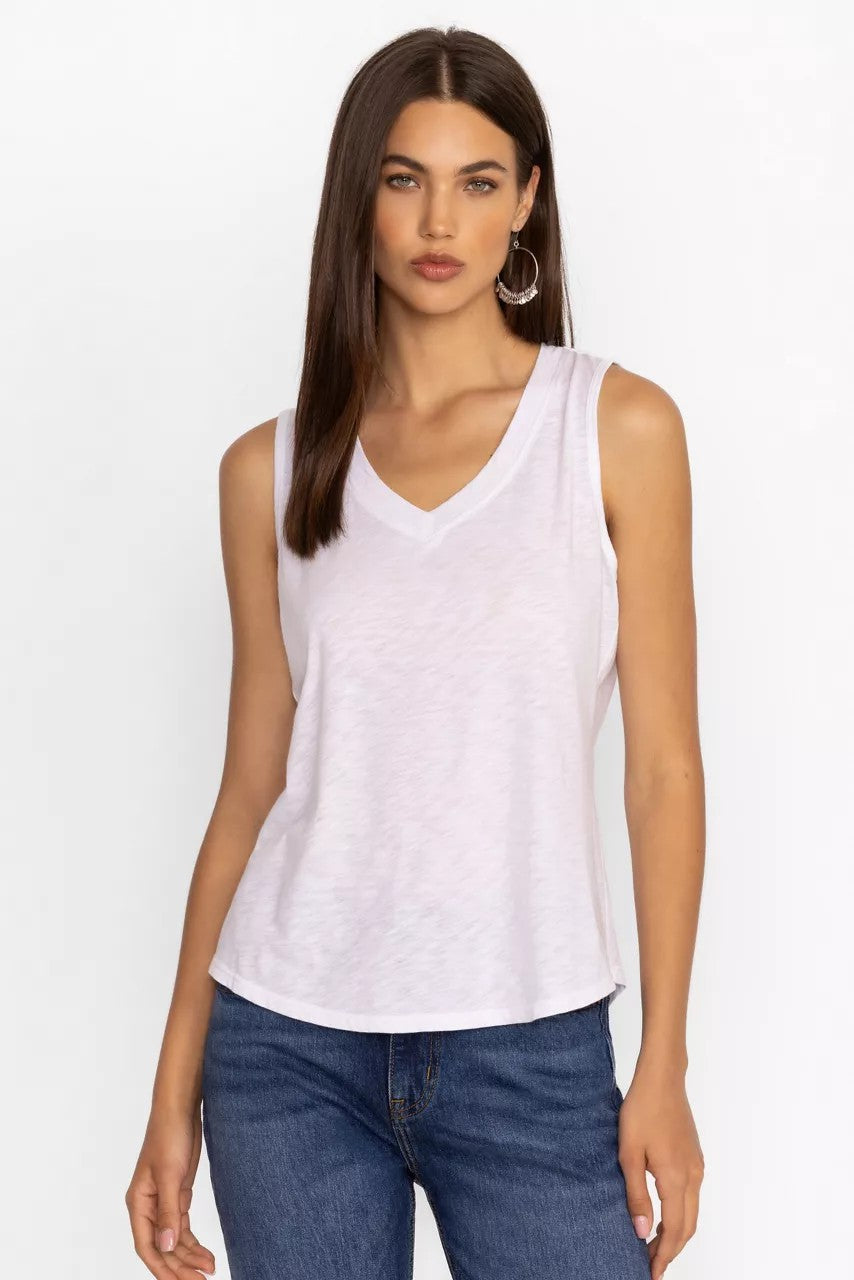 SLUB JERSEY HI LOW TANK