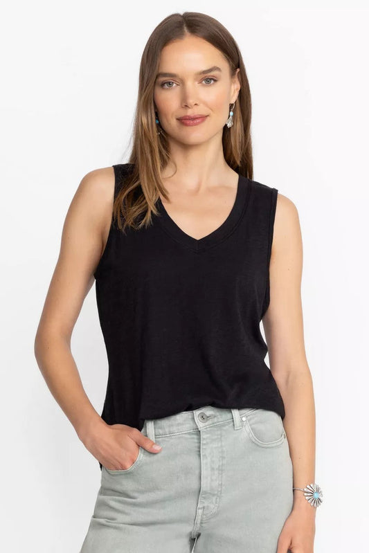 SLUB JERSEY HI LOW TANK