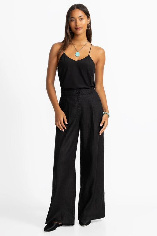 WIDE LEG PLEAT PANT