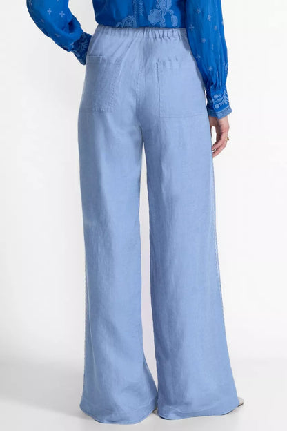 WIDE LEG PLEAT PANT