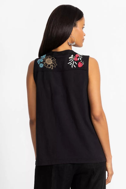 RAW DETAIL HENLEY TANK