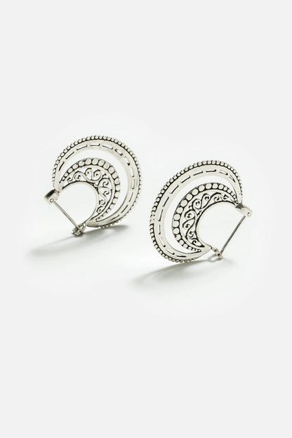 AMAZING CURVE HOOP EARRINGS