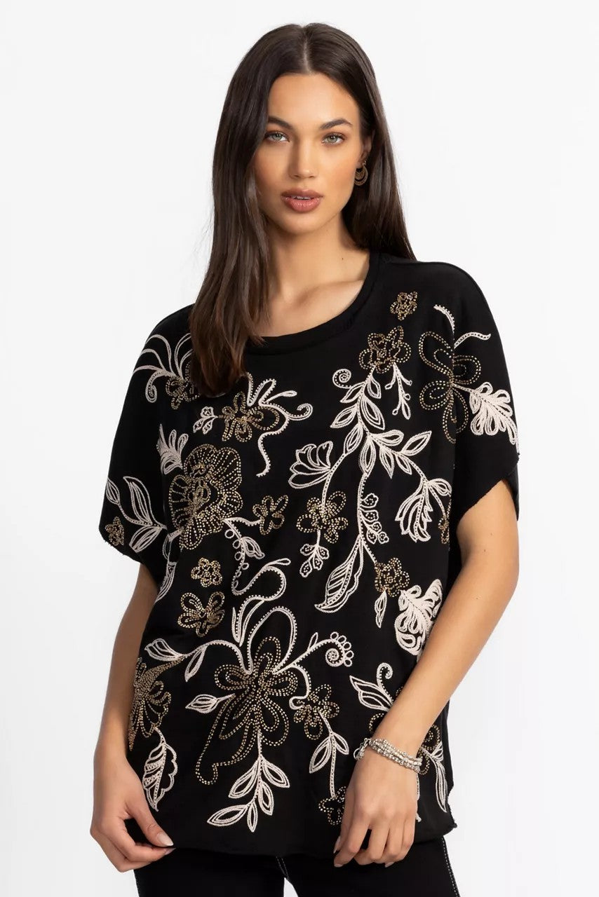 FRENCH TERRY PONCHO