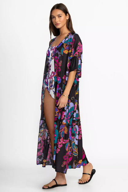 FATIMA TIERED KIMONO