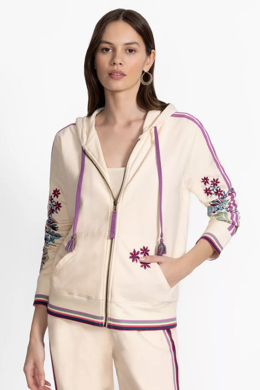 BEE ACTIVE ZIP FRONT HOODIE