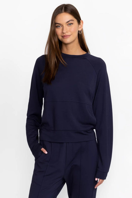 BEE ACTIVE LONG SLEEVE CREW PULLOVER