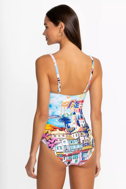 CANNES RUCHED ONE PIECE