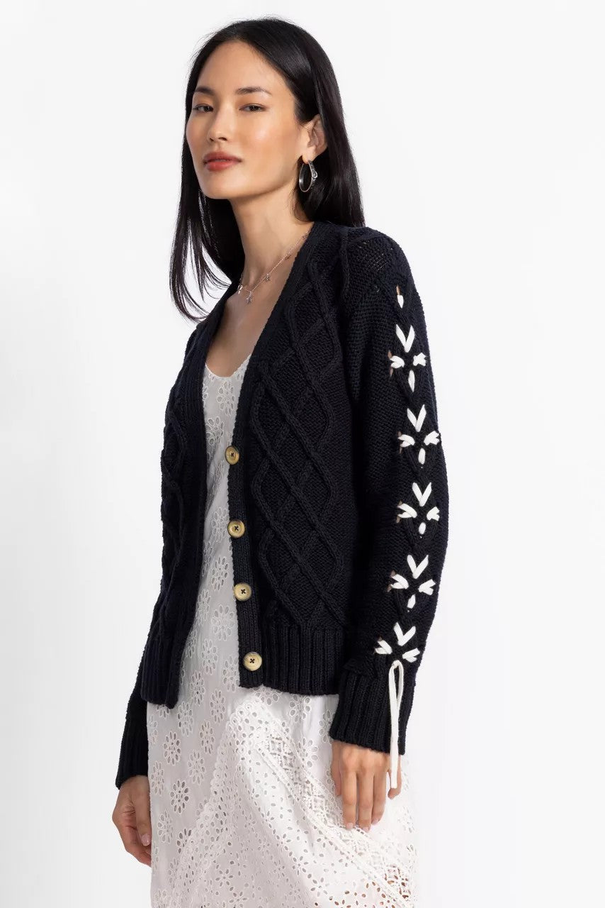 THE ANESSA BOW CARDIGAN