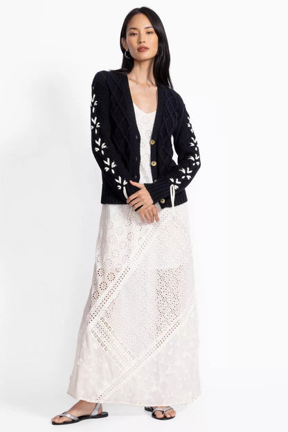 THE ANESSA BOW CARDIGAN