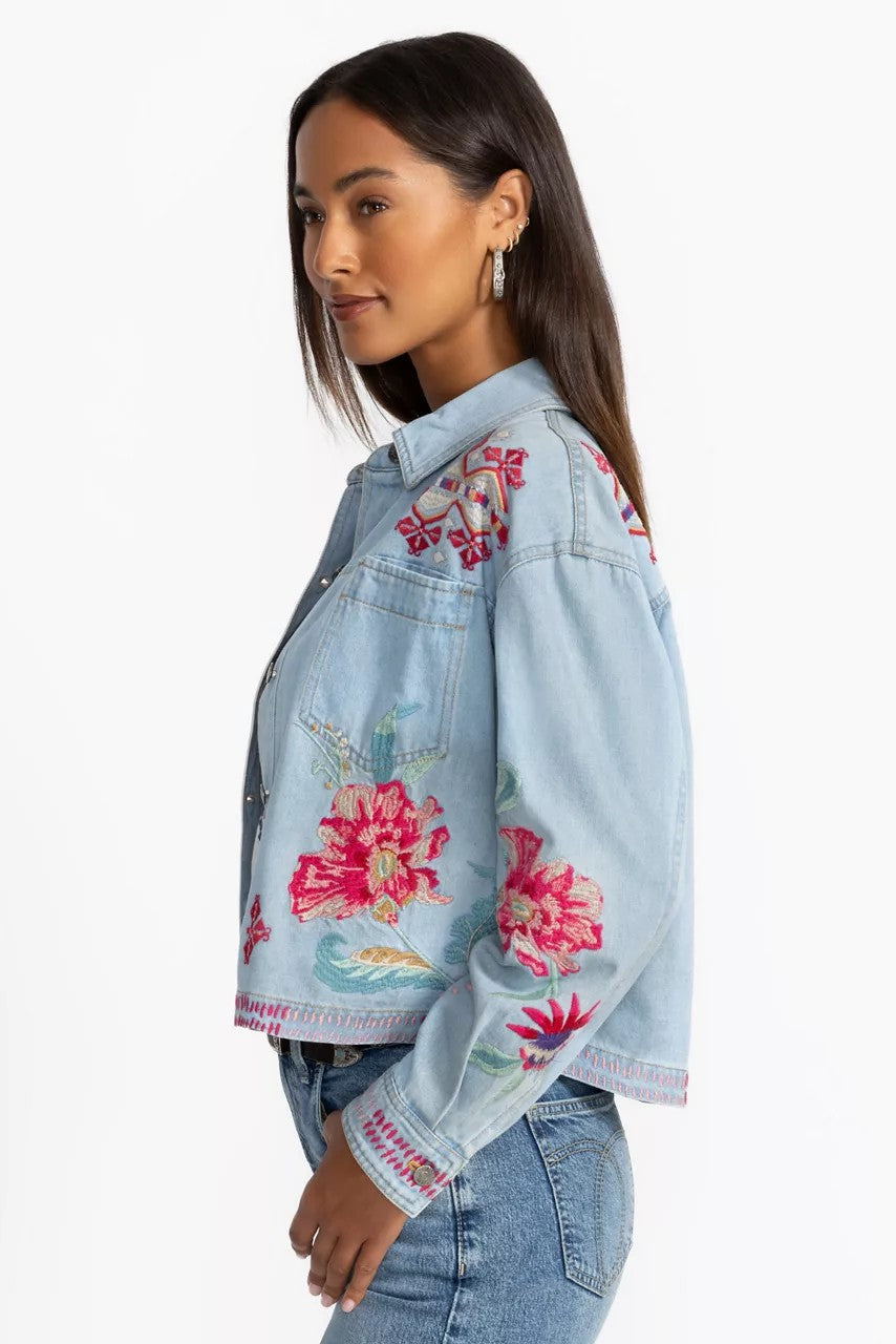 CROPPED DENIM JACKET