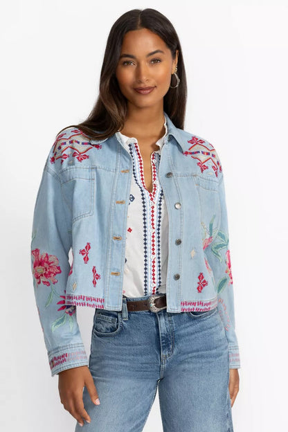 CROPPED DENIM JACKET