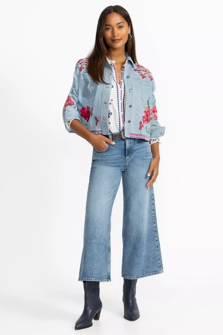 CROPPED DENIM JACKET