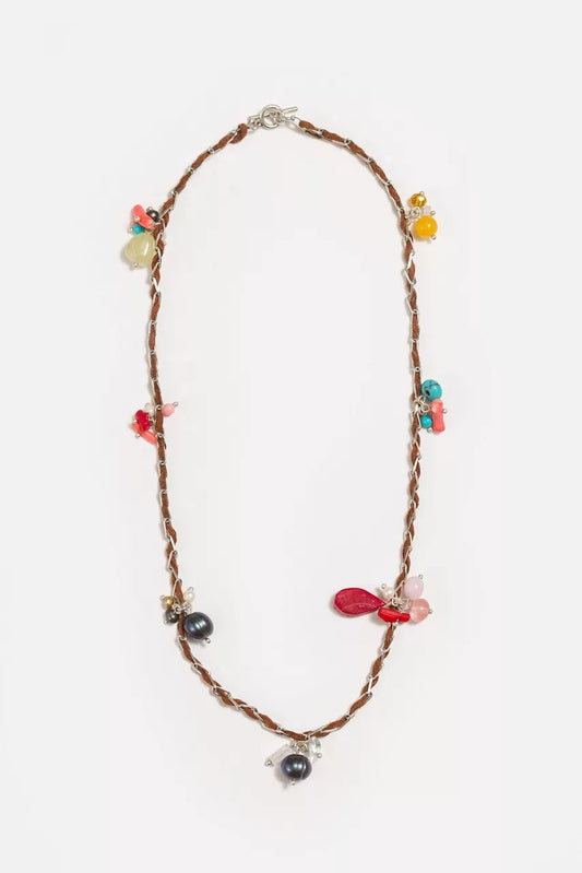 PRECIOUS PEARL CHARM NECKLACE